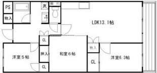 サイコート鈴蘭台の物件間取画像